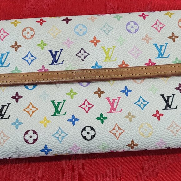 Louis Vuitton*Murakami* Porte Tresor* International*Multicolor Wallet - Picture 10 of 16